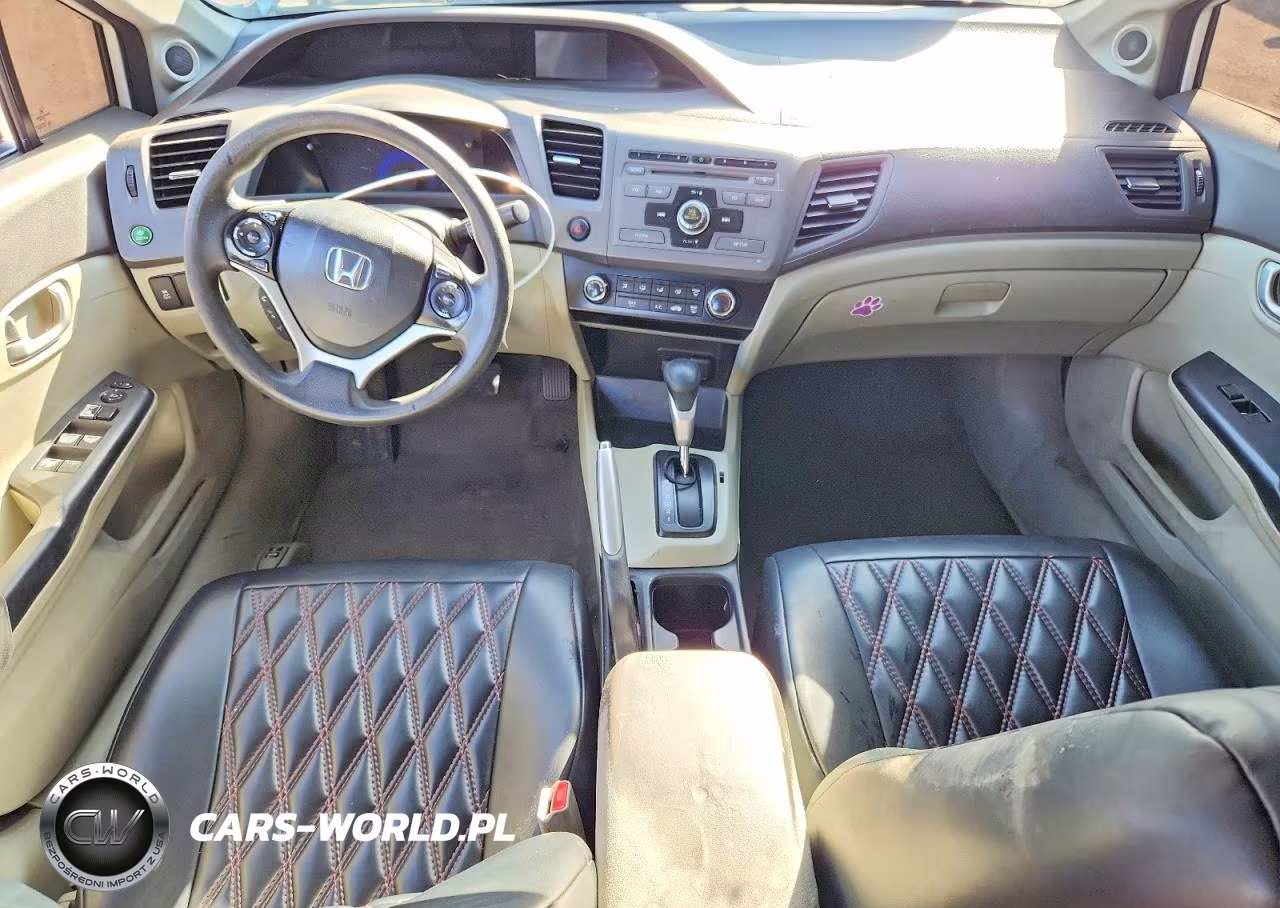 2012 Honda Civic Ex VIN:2HGFB2F86CH525448 - 8