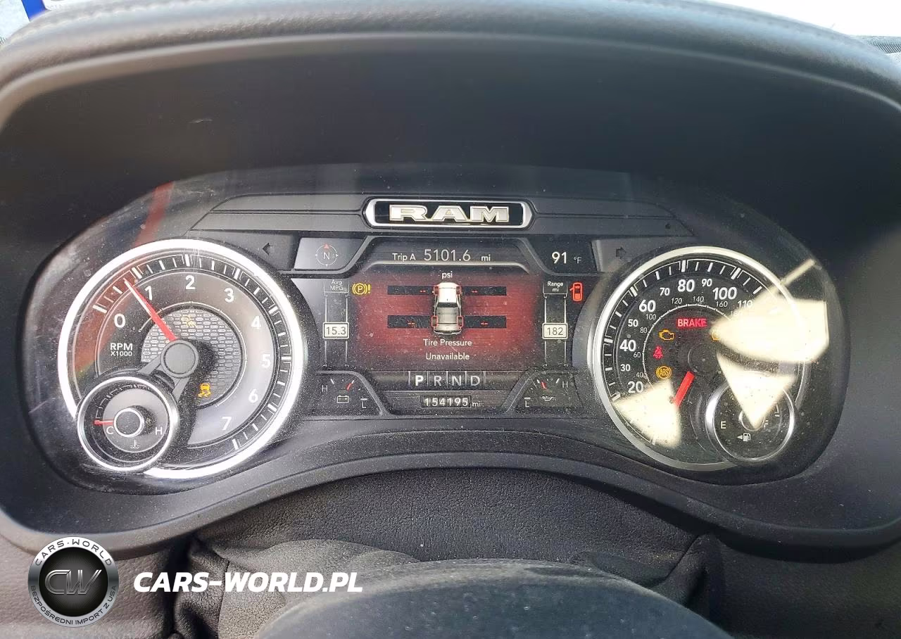 2019 Ram 1500 Laramie VIN:1C6SRFJT9KN544150 - 9