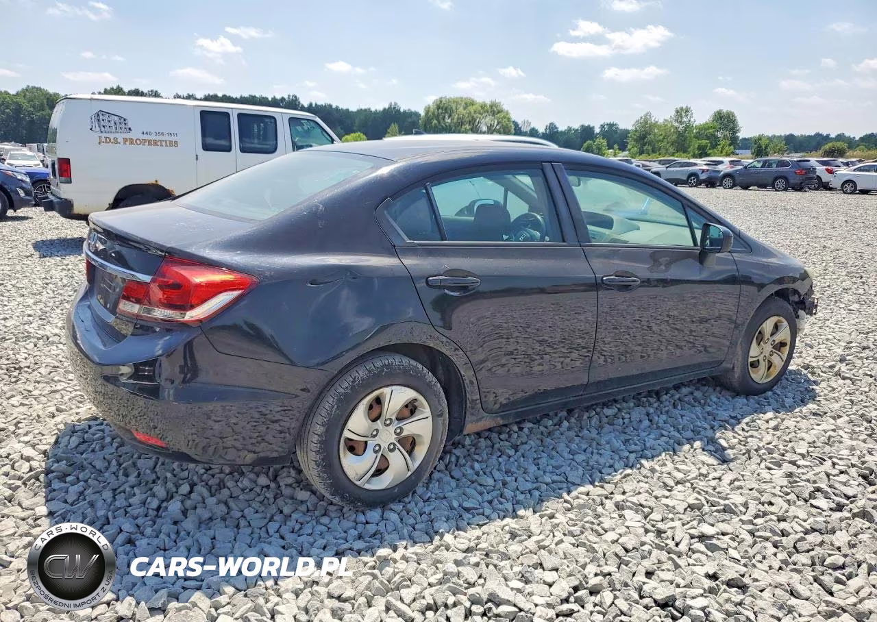 2015 Honda Civic Lx VIN:19XFB2F57FE273004 - 3