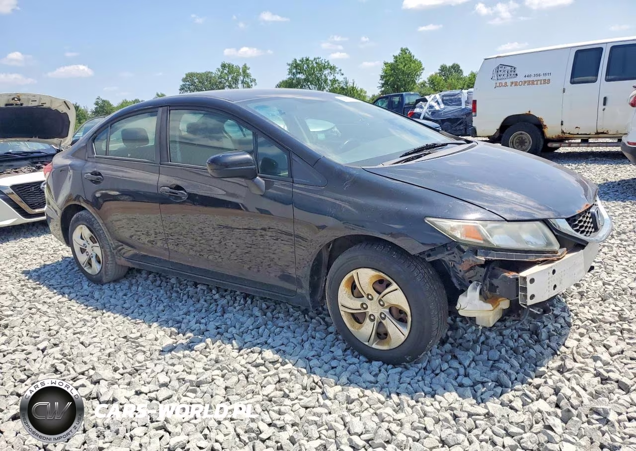 2015 Honda Civic Lx VIN:19XFB2F57FE273004 - 4
