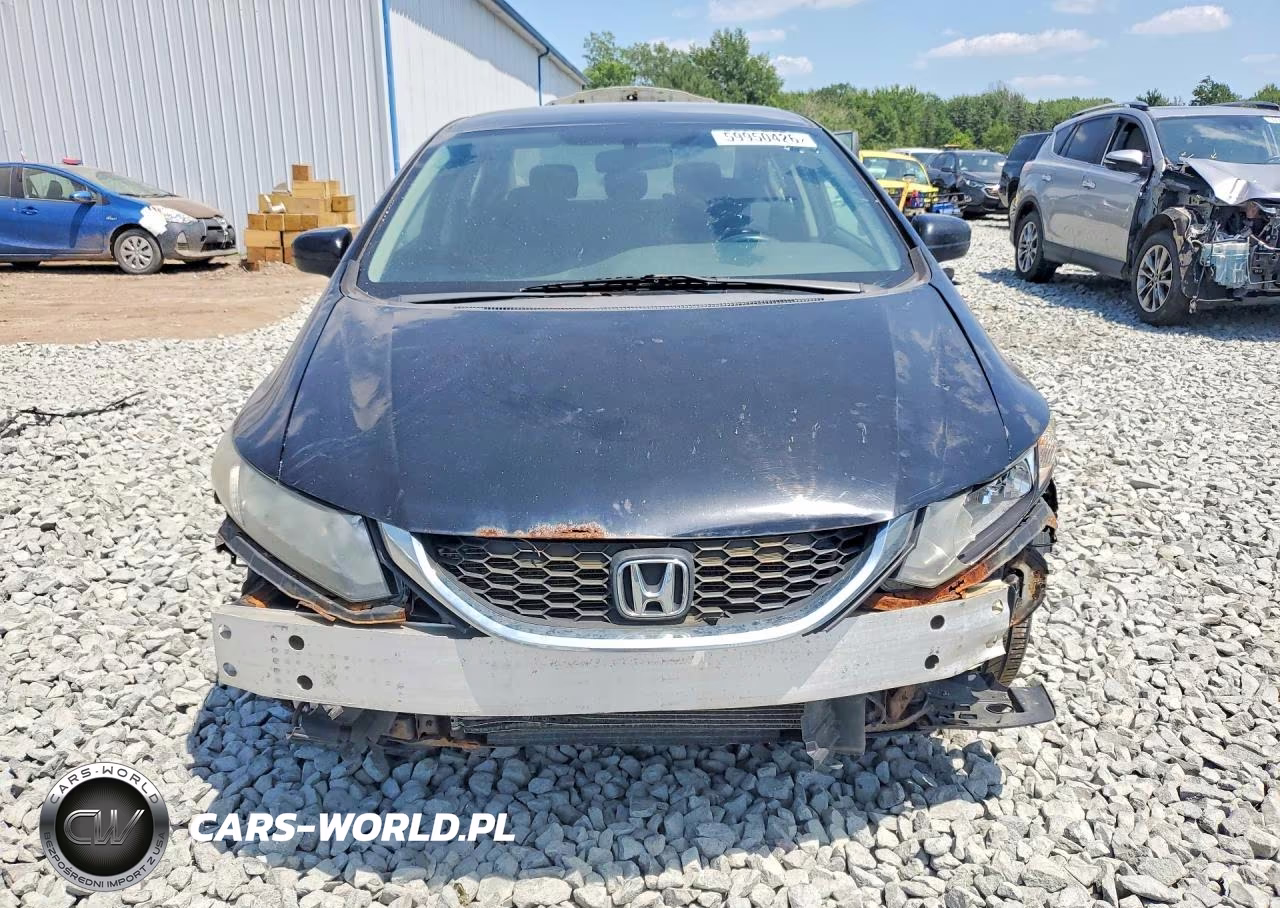 2015 Honda Civic Lx VIN:19XFB2F57FE273004 - 5