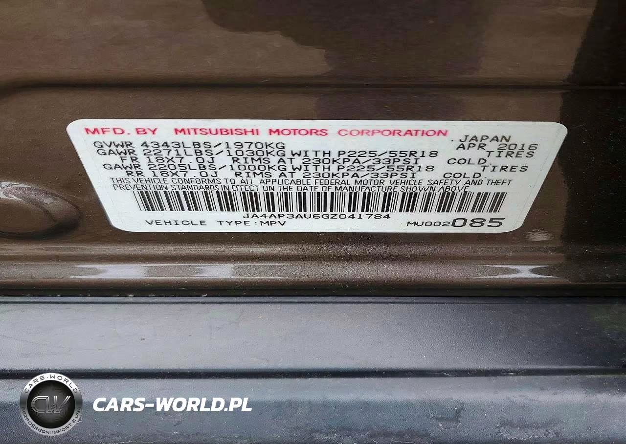 2016 Mitsubishi Outlander Sport Es VIN:JA4AP3AU6GZ041784 - 13