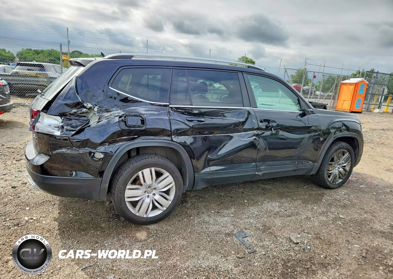 2019 Volkswagen Atlas Se VIN:1V2UR2CA1KC624235 - 3