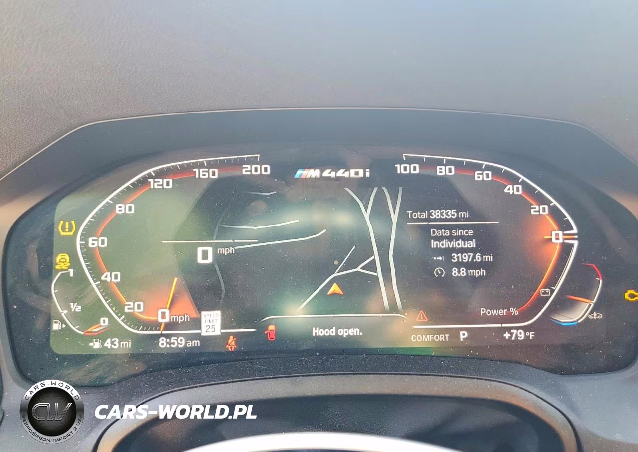 2022 BMW M440Xi Gran Coupe VIN:WBA13AW08NFN07030 - 9