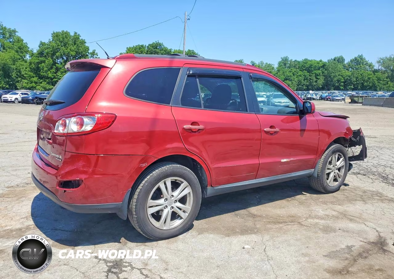 2010 Hyundai Santa Fe Se VIN:5NMSHDAG9AH337580 - 3