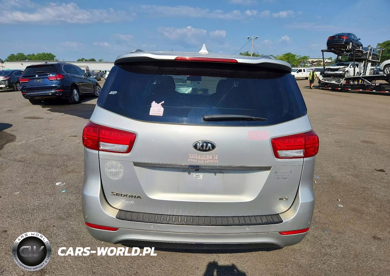 2018 Kia Sedona Sx VIN:KNDMC5C12J6423414 - 6