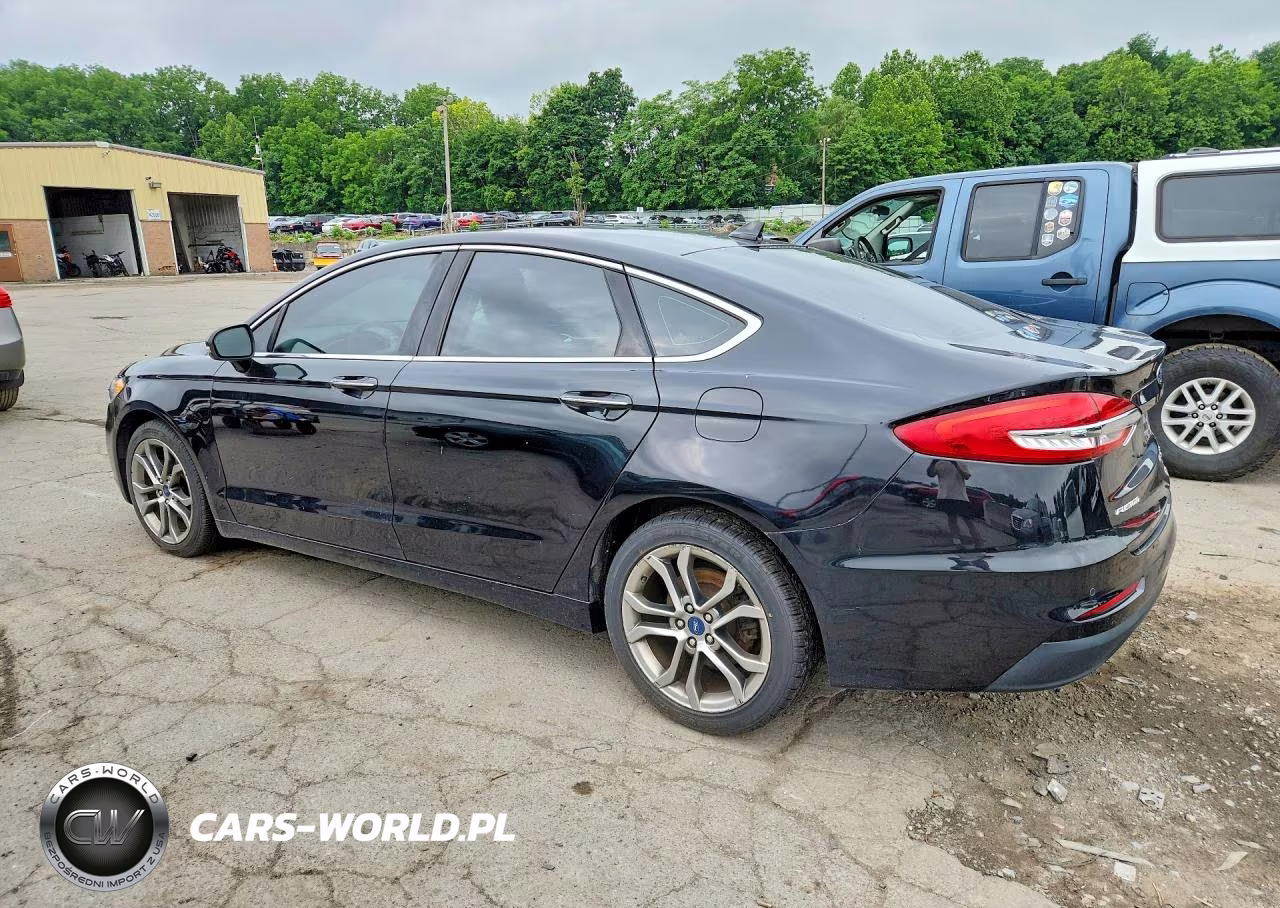 2019 Ford Fusion Sel VIN:3FA6P0CD7KR181644 - 2