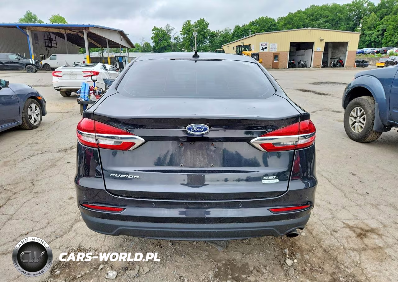 2019 Ford Fusion Sel VIN:3FA6P0CD7KR181644 - 6