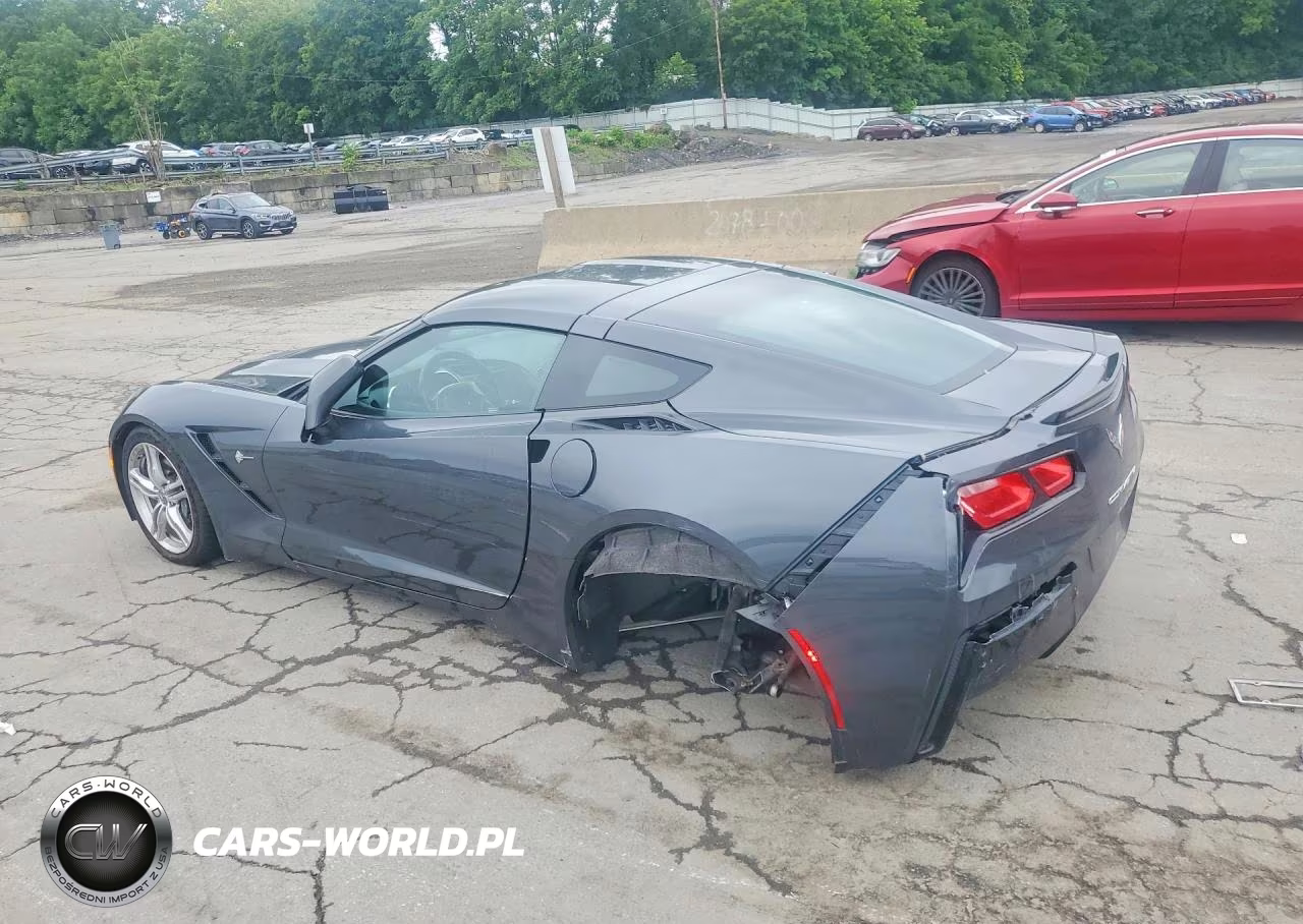 2017 Chevrolet Corvette Stingray 1Lt VIN:1G1YA2D73H5122636 - 2