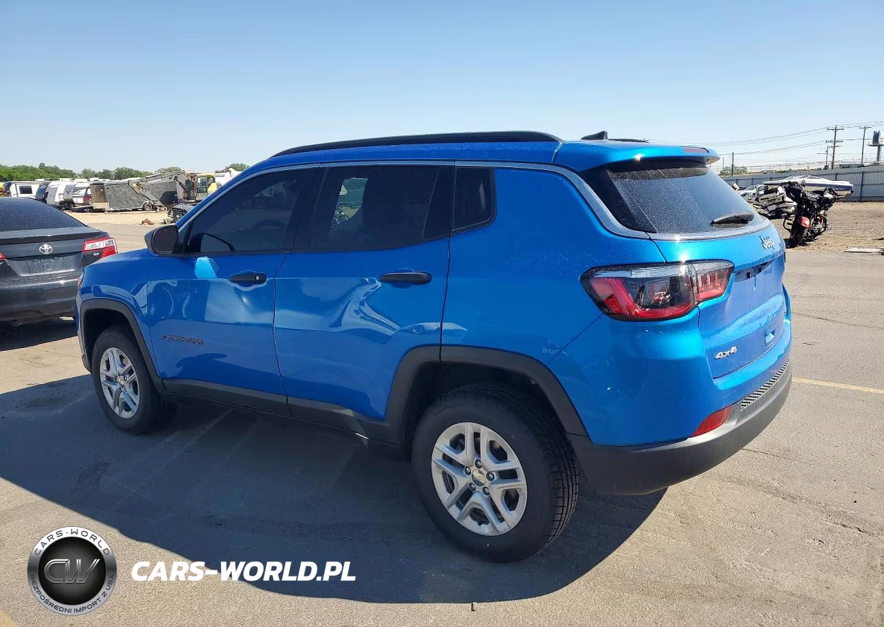 2021 Jeep Compass Sport VIN:3C4NJDAB0MT567974 - 2