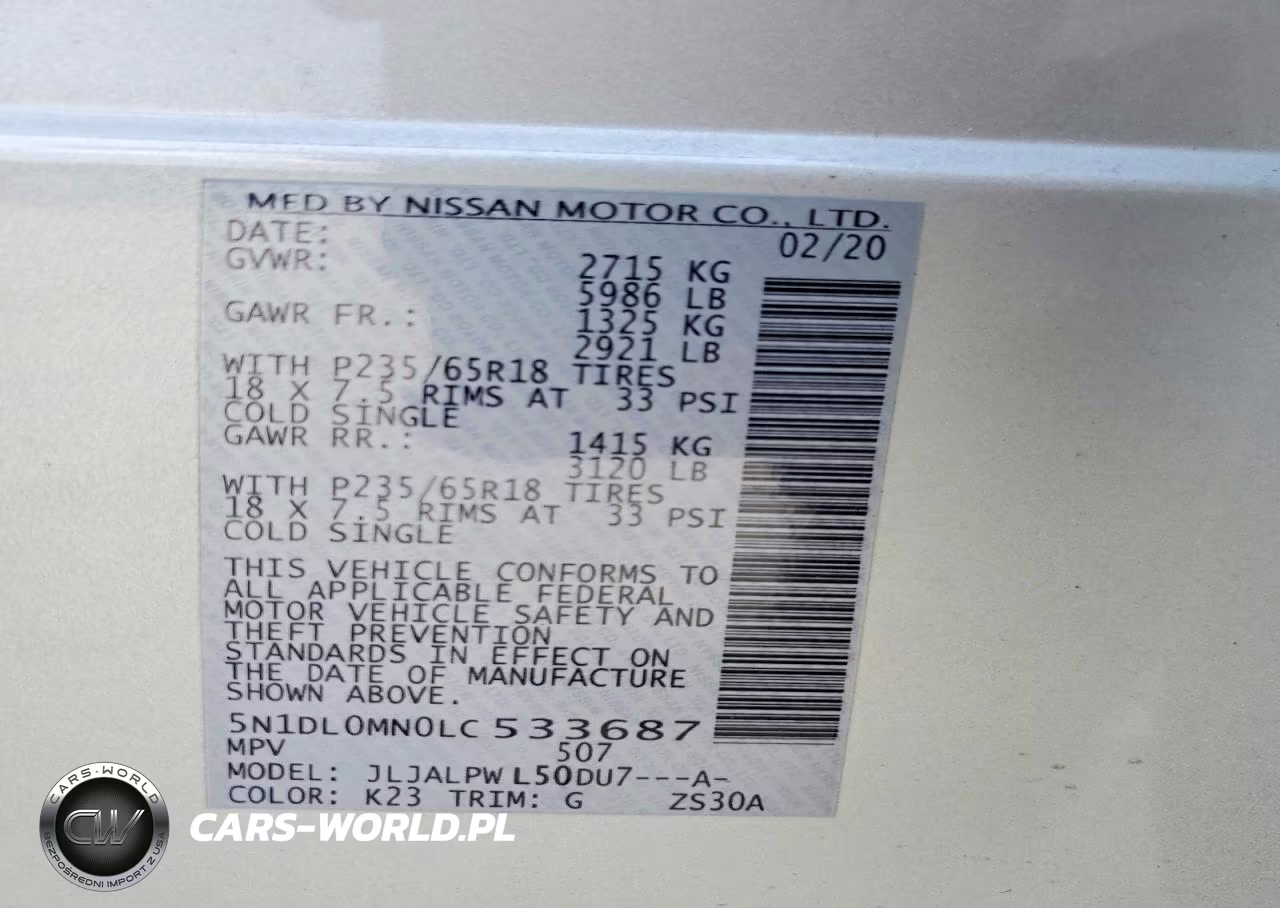 2020 Infiniti Qx60 Pure VIN:5N1DL0MN0LC533687 - 13