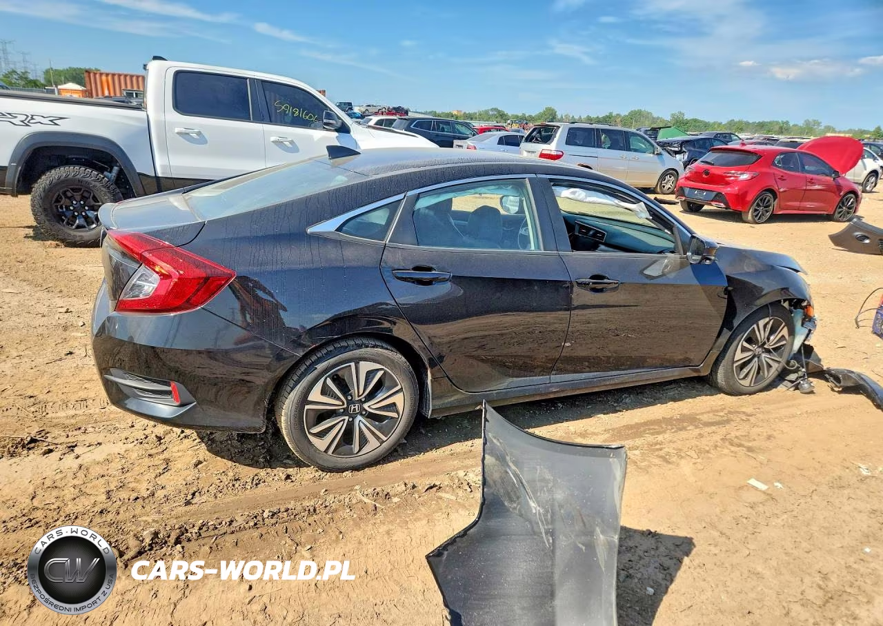 2017 Honda Civic Exl VIN:19XFC1F71HE019459 - 3