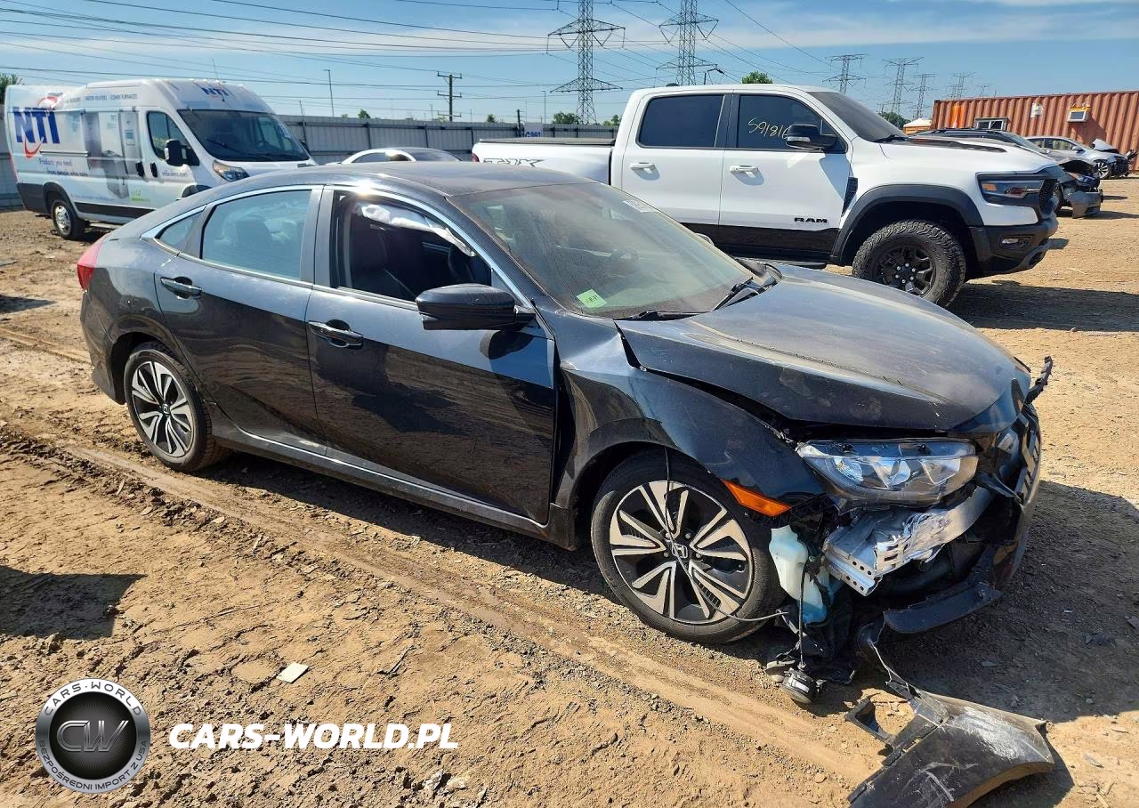 2017 Honda Civic Exl VIN:19XFC1F71HE019459 - 4