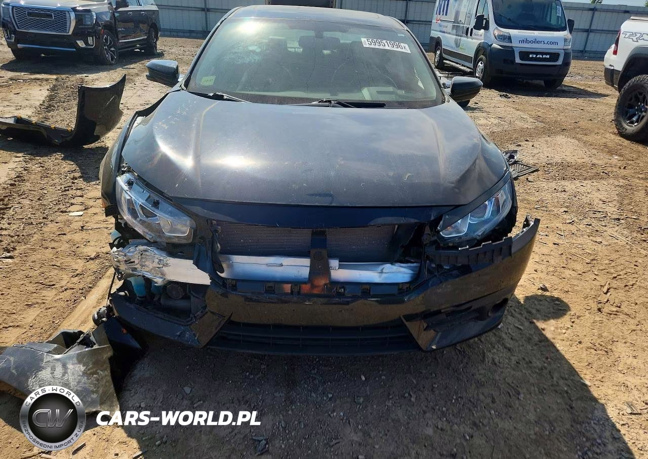2017 Honda Civic Exl VIN:19XFC1F71HE019459 - 5