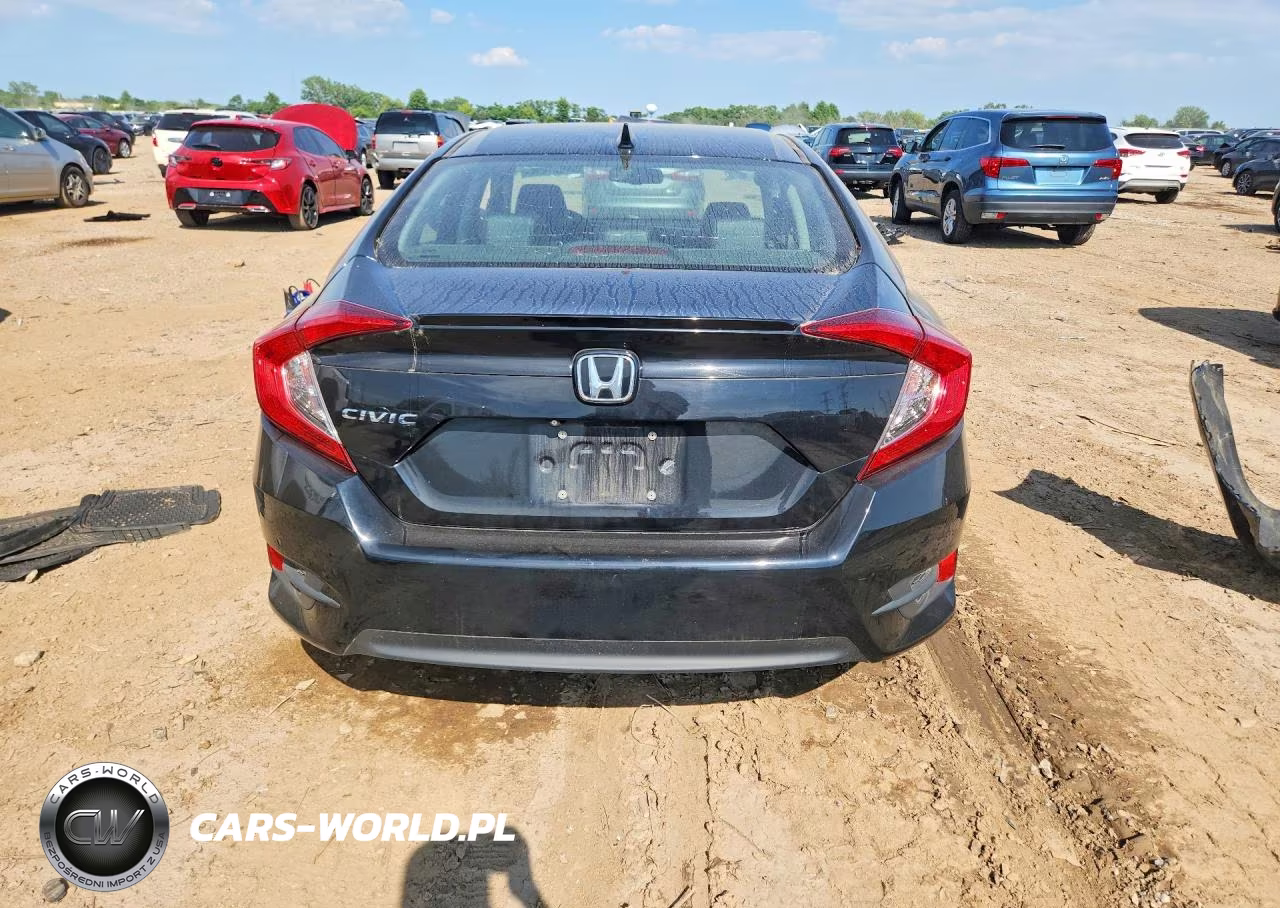 2017 Honda Civic Exl VIN:19XFC1F71HE019459 - 6