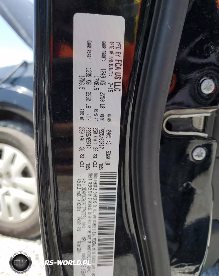 2015 Dodge Journey Se VIN:3C4PDCAB4FT747701 - 13