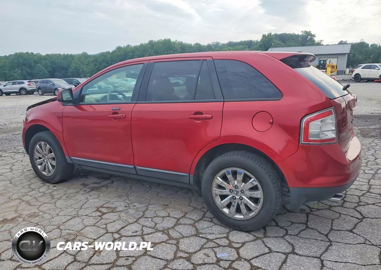 2007 Ford Edge Sel Plus VIN:2FMDK39C47BB29955 - 2