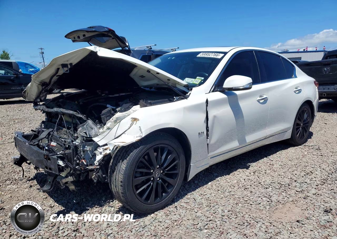 2018 Infiniti Q50 3.0T Luxe VIN:JN1EV7AR7JM439352 - 1