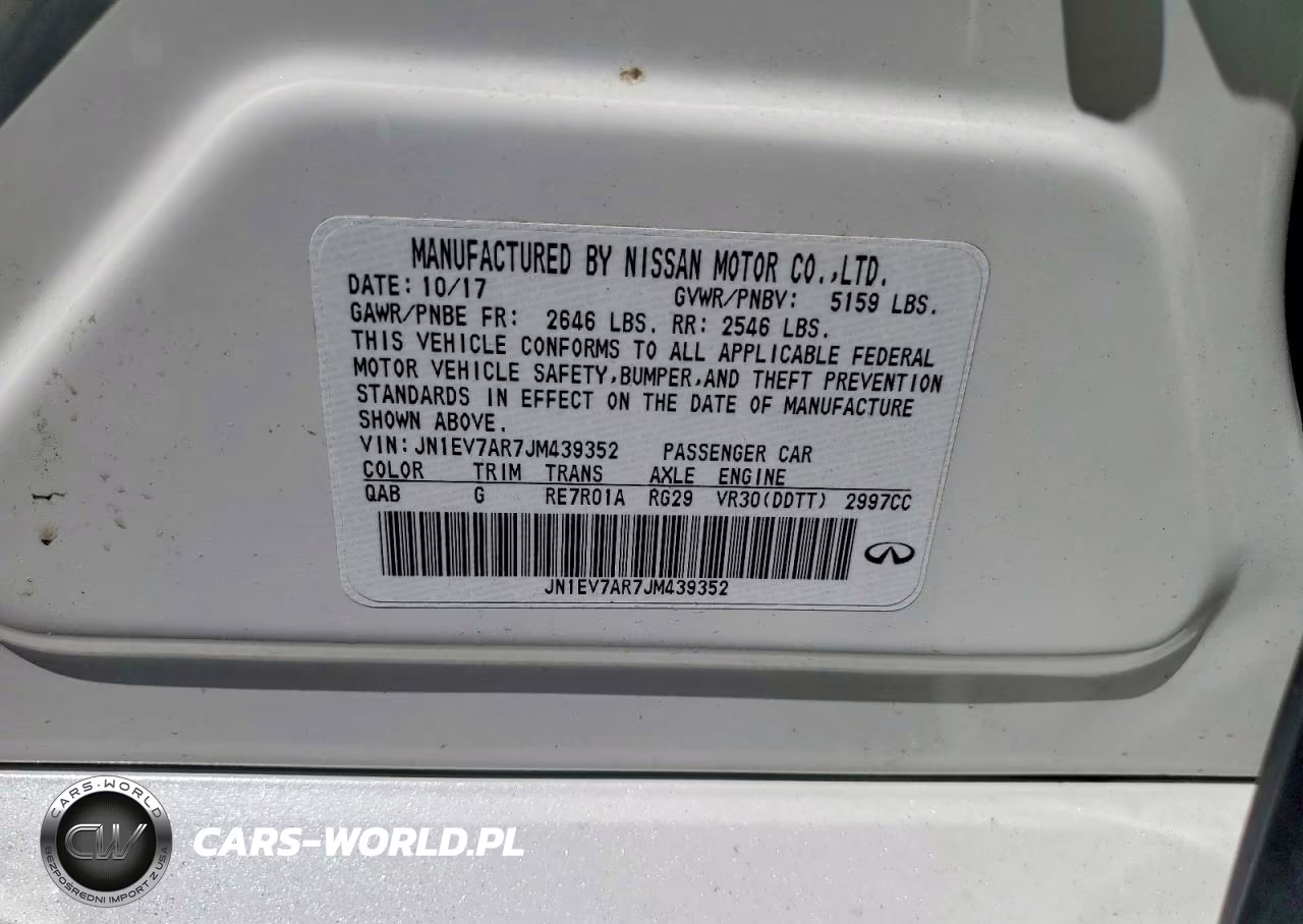 2018 Infiniti Q50 3.0T Luxe VIN:JN1EV7AR7JM439352 - 12