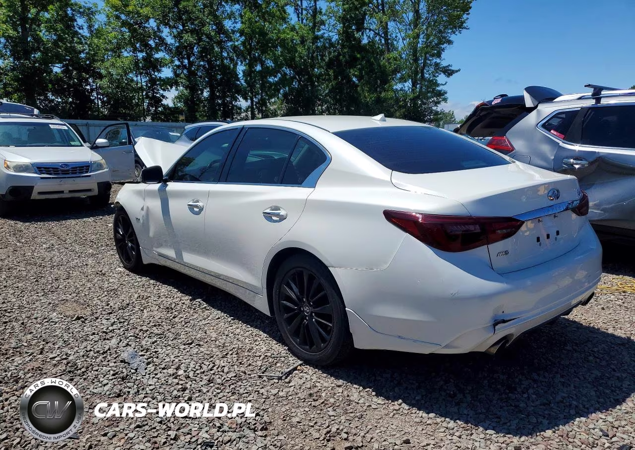 2018 Infiniti Q50 3.0T Luxe VIN:JN1EV7AR7JM439352 - 2