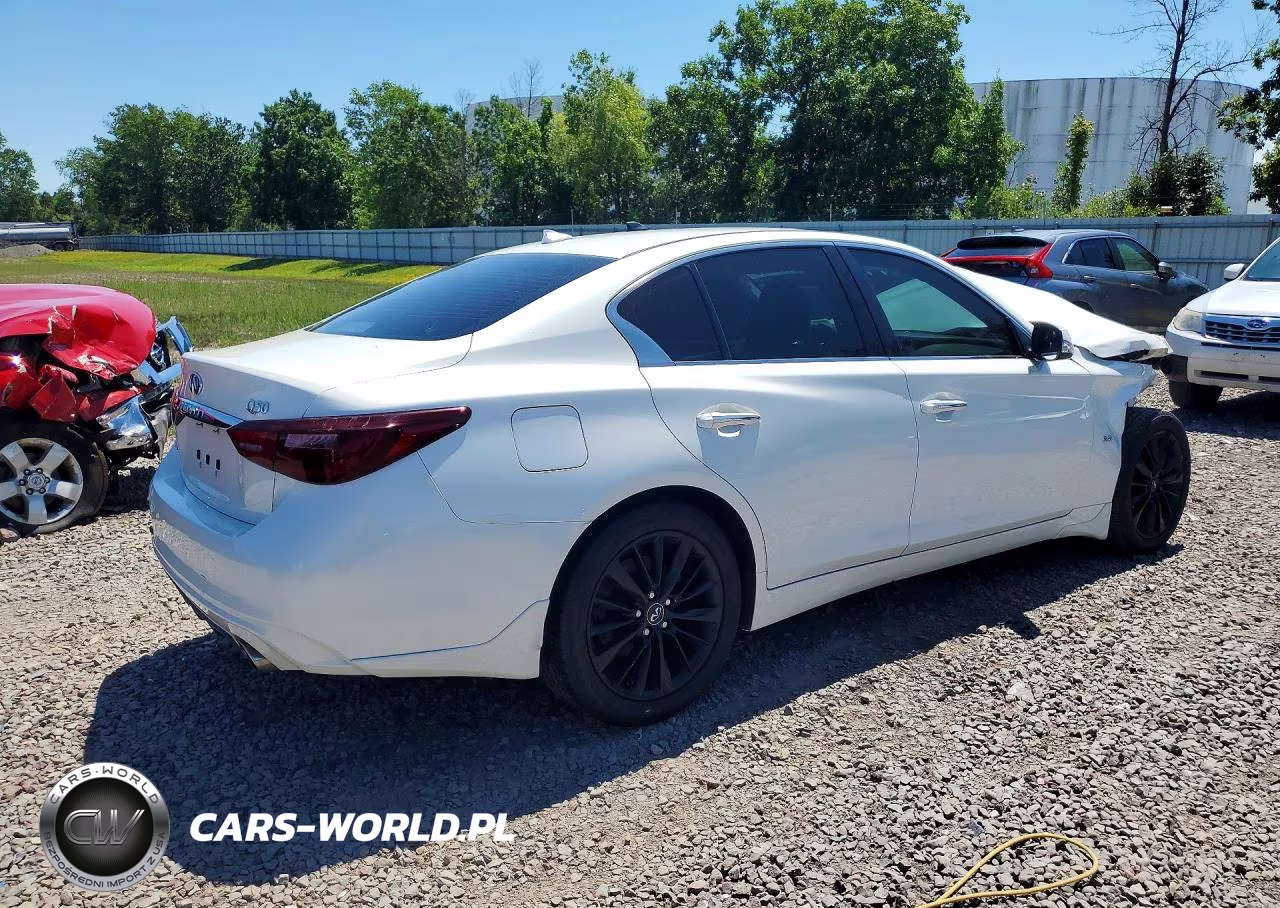 2018 Infiniti Q50 3.0T Luxe VIN:JN1EV7AR7JM439352 - 3