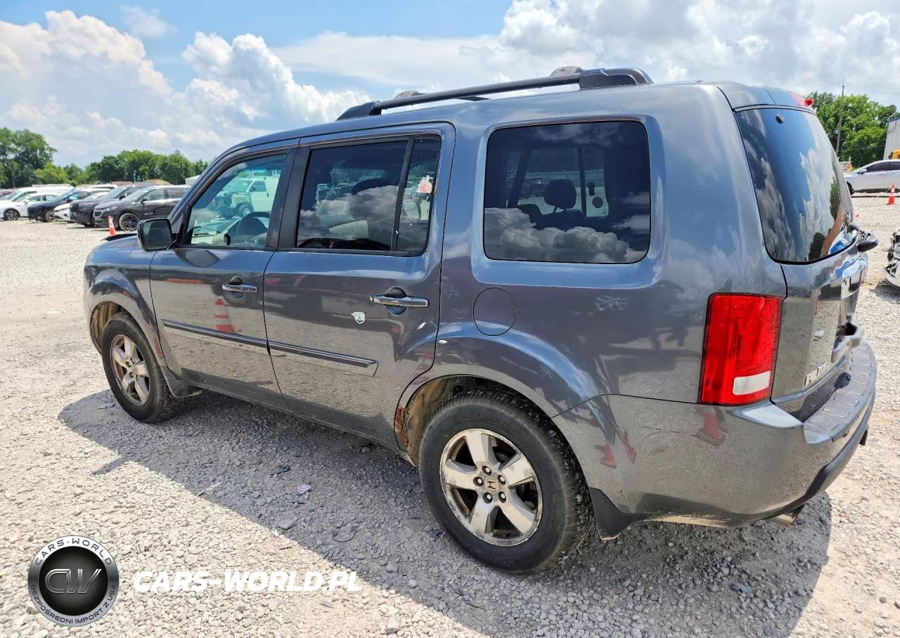 2010 Honda Pilot Exl VIN:5FNYF4H52AB004966 - 2