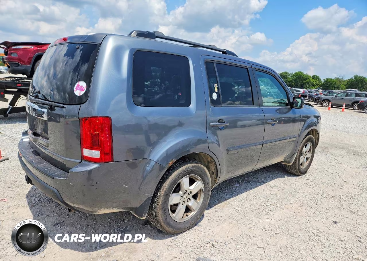 2010 Honda Pilot Exl VIN:5FNYF4H52AB004966 - 3