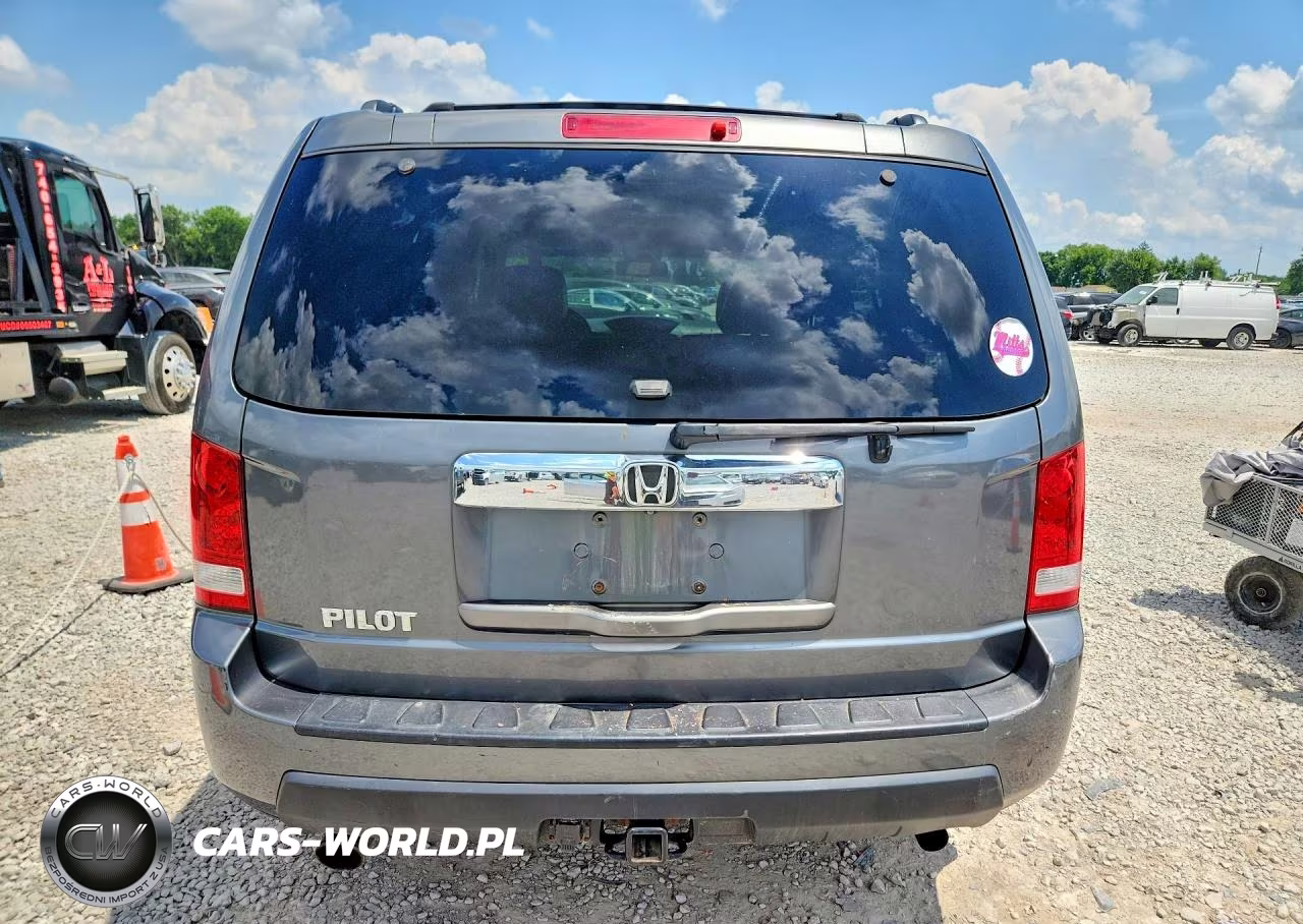2010 Honda Pilot Exl VIN:5FNYF4H52AB004966 - 6