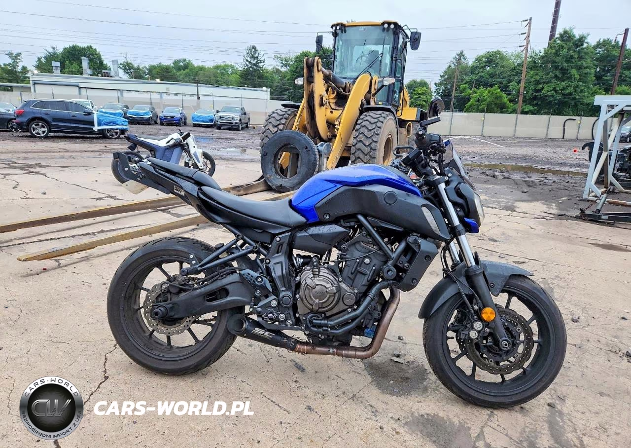 2018 Yamaha Mt07