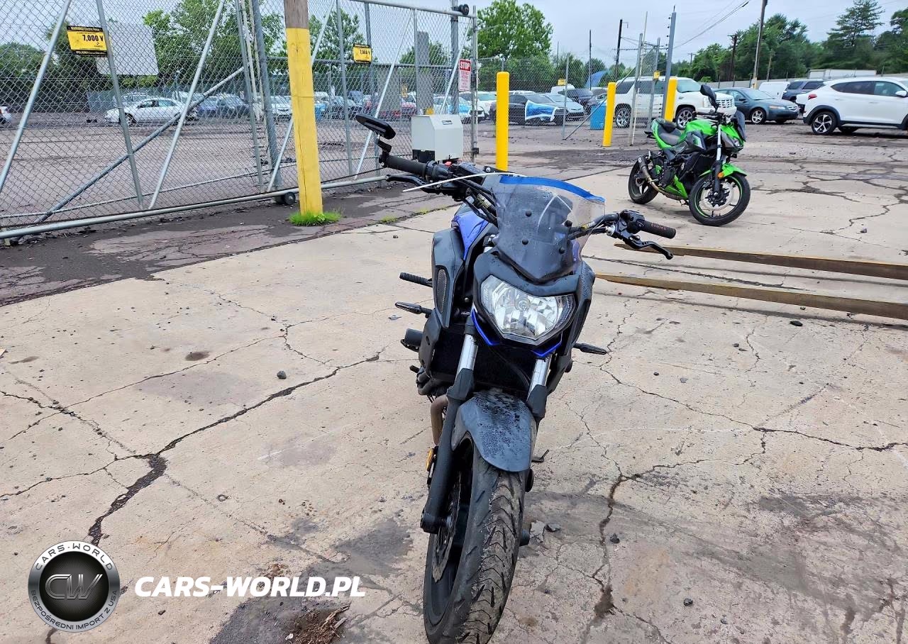 2018 Yamaha Mt07 VIN:JYARM27E2JA001036 - 2