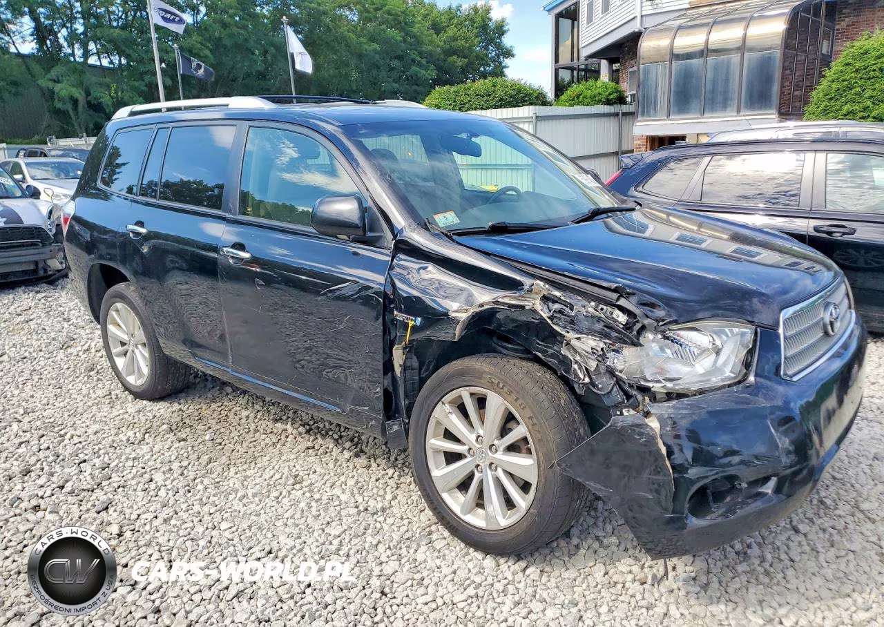 2008 Toyota Highlander Hybrid Limited VIN:JTEEW44A082004981 - 4