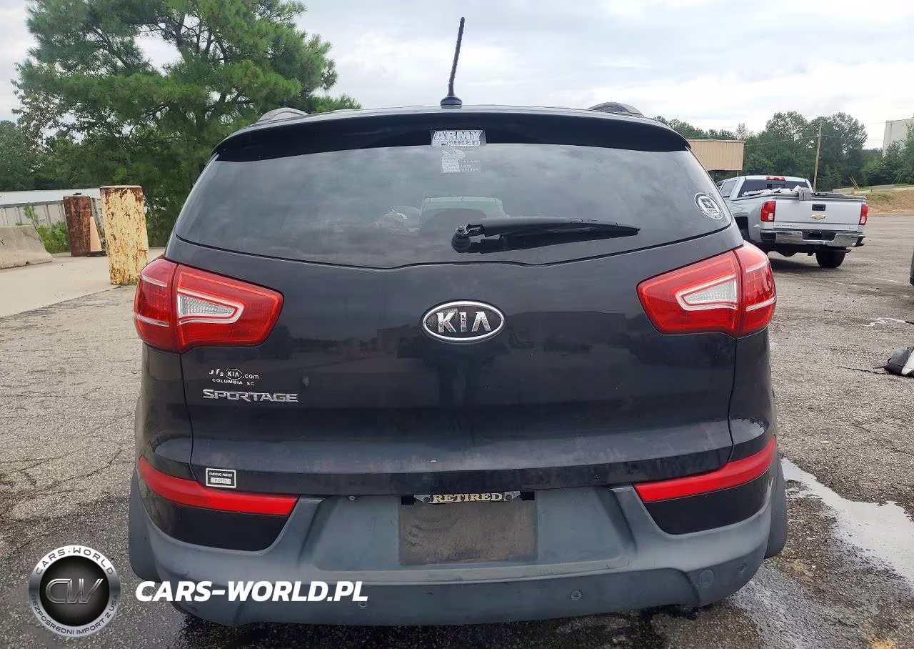 2012 Kia Sportage Lx VIN:KNDPB3A27C7207104 - 6