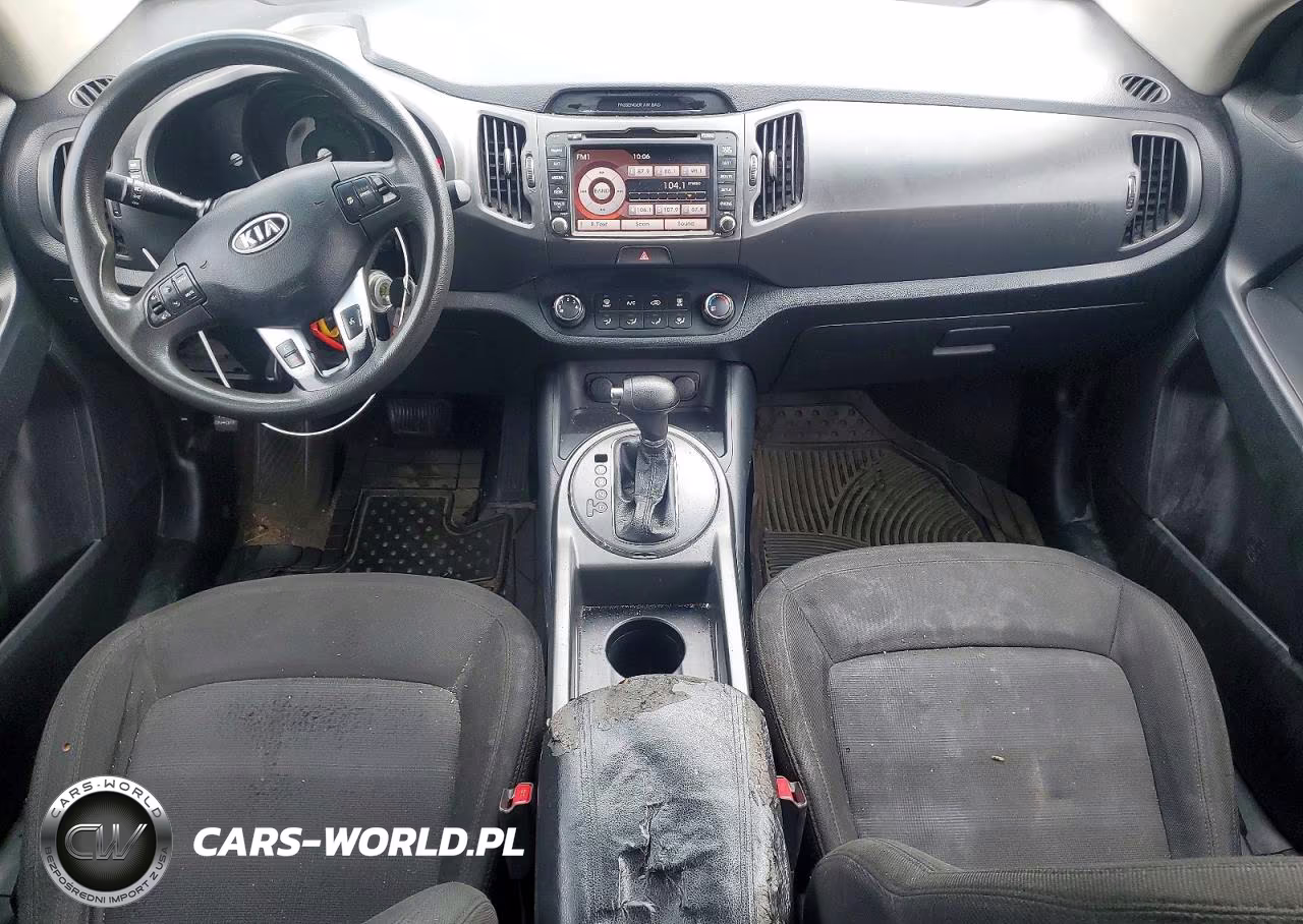 2012 Kia Sportage Lx VIN:KNDPB3A27C7207104 - 8
