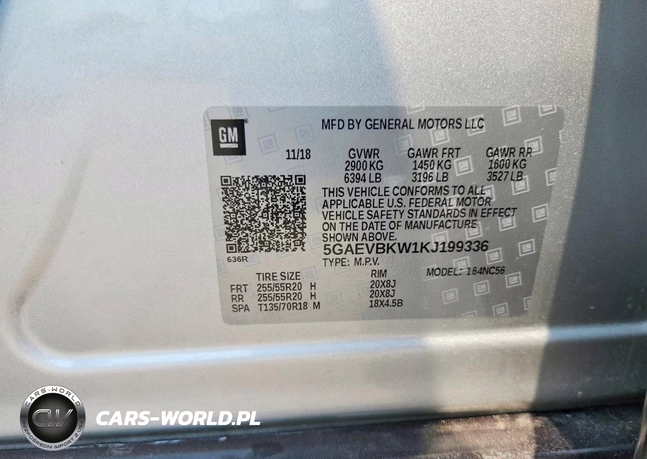 2019 Buick Enclave Premium VIN:5GAEVBKW1KJ199336 - 14