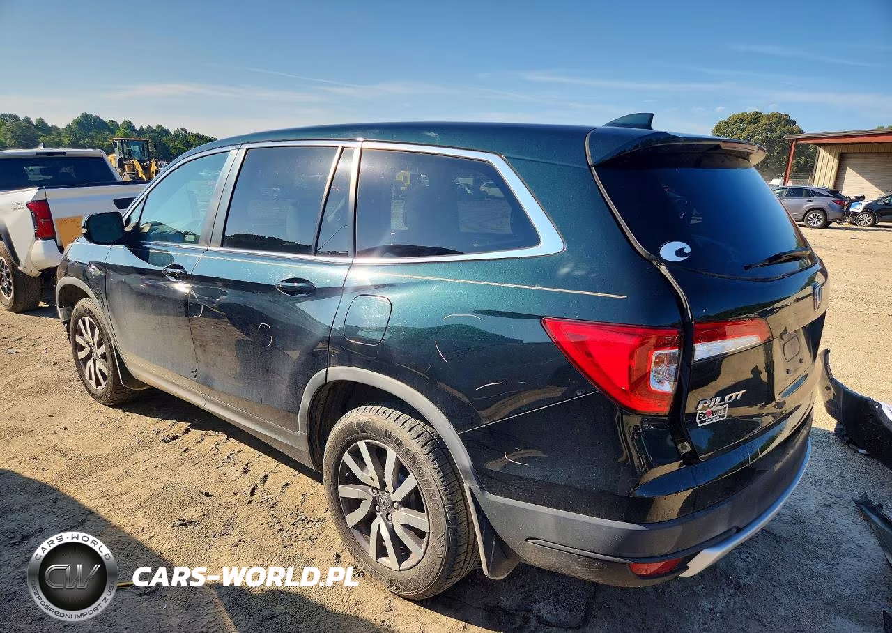 2019 Honda Pilot Exl VIN:5FNYF6H54KB089290 - 2