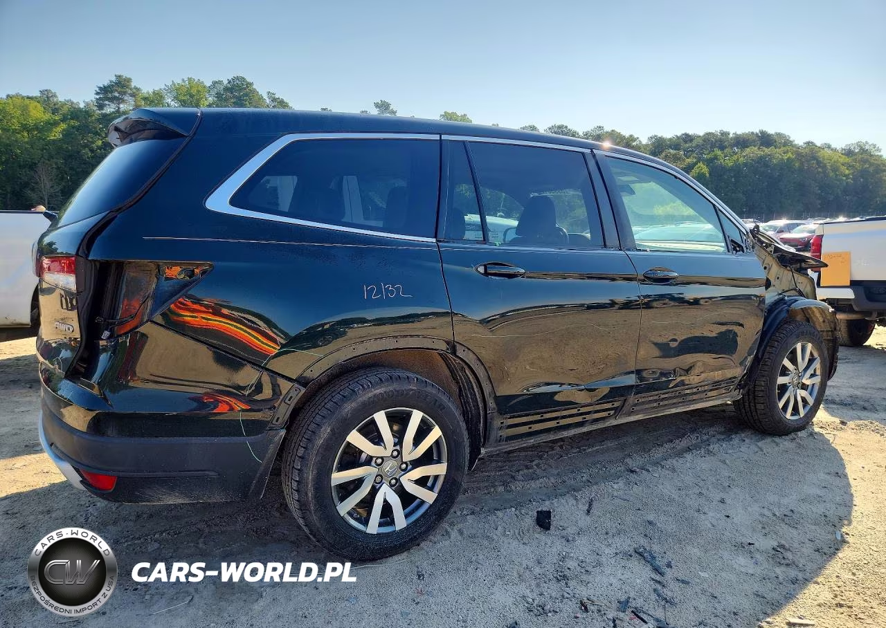 2019 Honda Pilot Exl VIN:5FNYF6H54KB089290 - 3