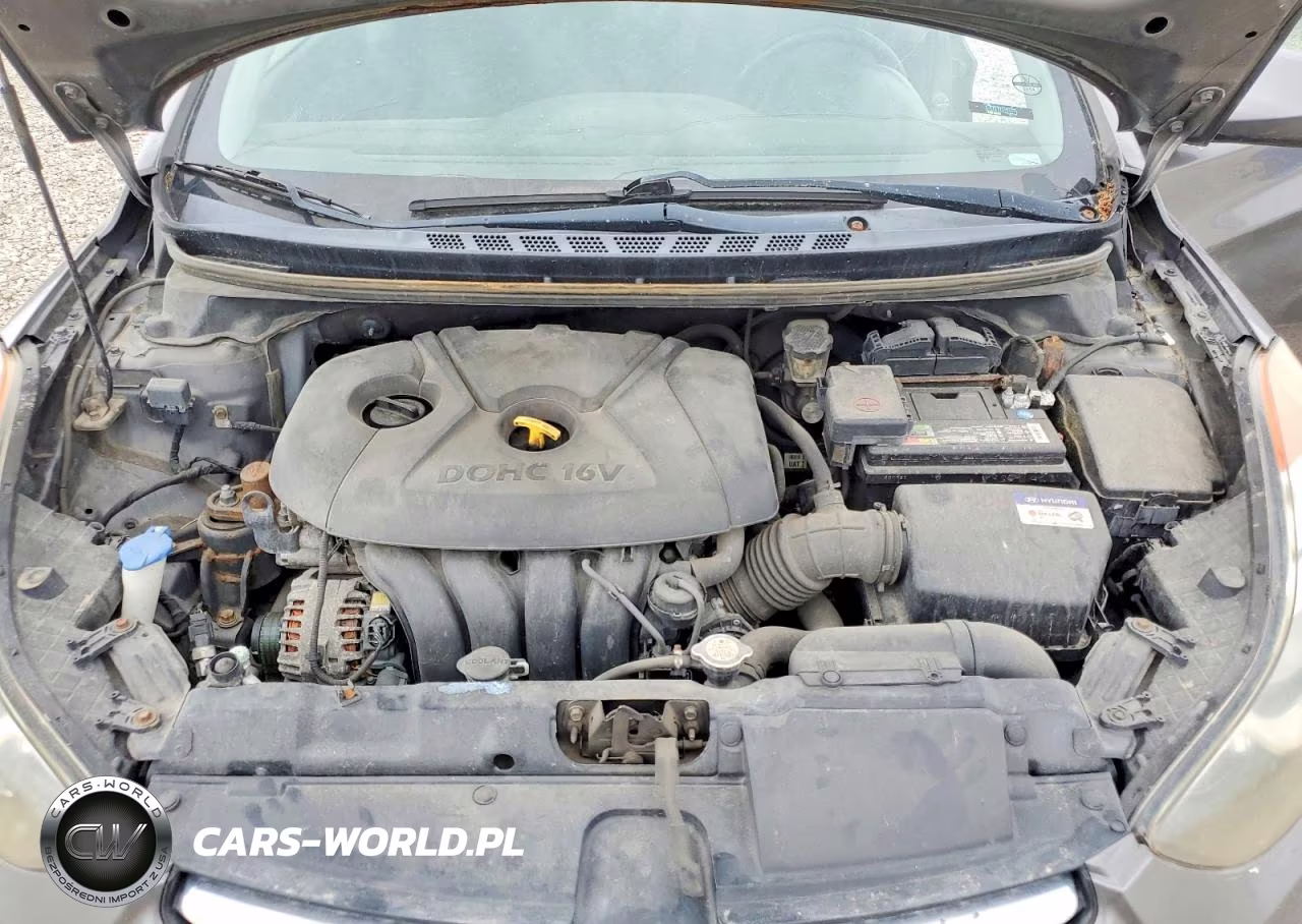 2012 Hyundai Elantra Gls VIN:5NPDH4AE8CH102942 - 11