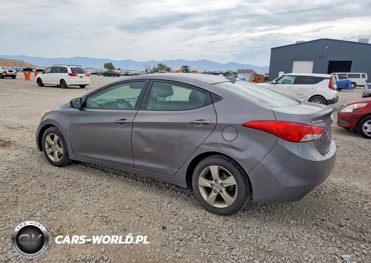 2012 Hyundai Elantra Gls VIN:5NPDH4AE8CH102942 - 2