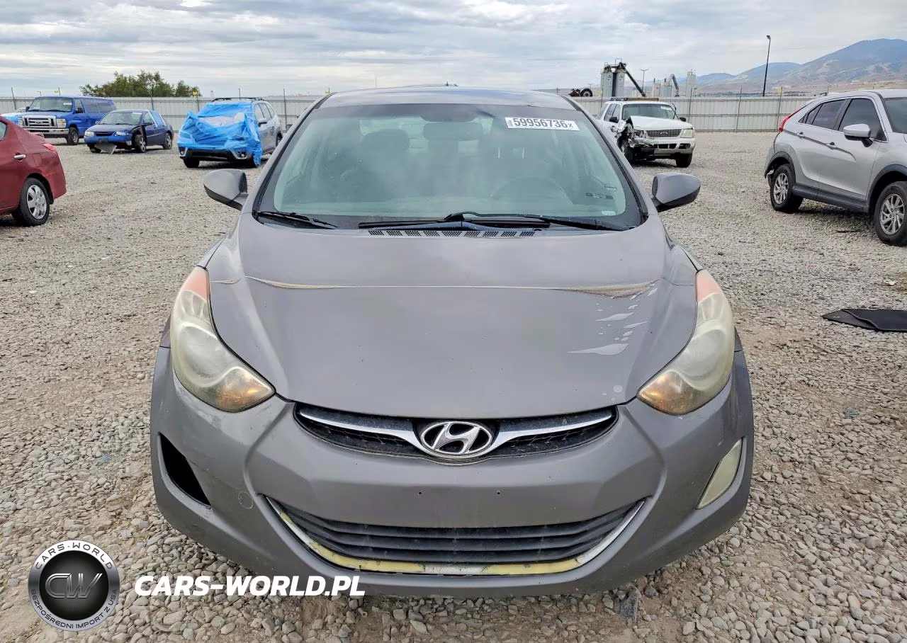 2012 Hyundai Elantra Gls VIN:5NPDH4AE8CH102942 - 5