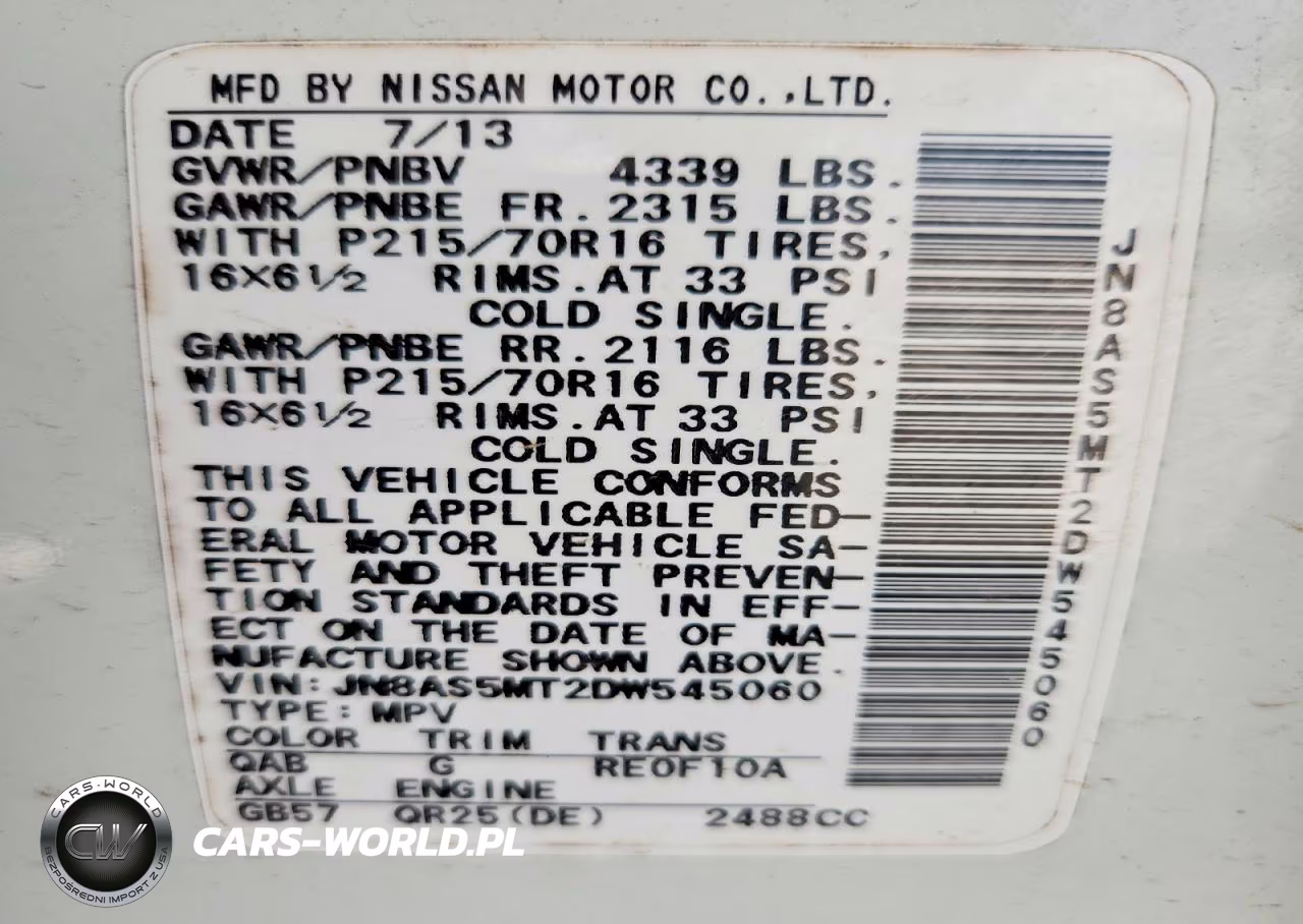2013 Nissan Rogue S VIN:JN8AS5MT2DW545060 - 14