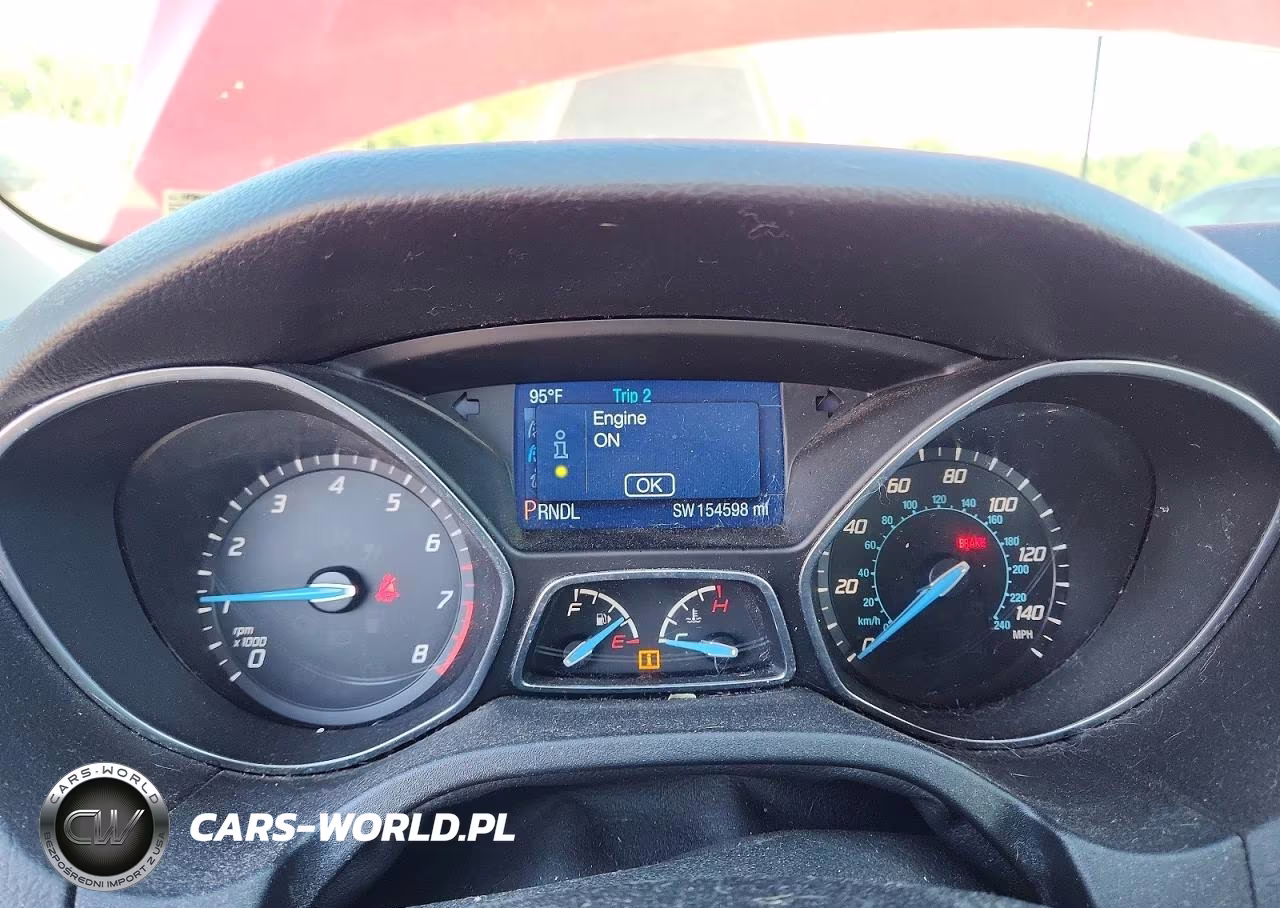 2014 Ford Focus Se VIN:1FADP3K28EL377703 - 9