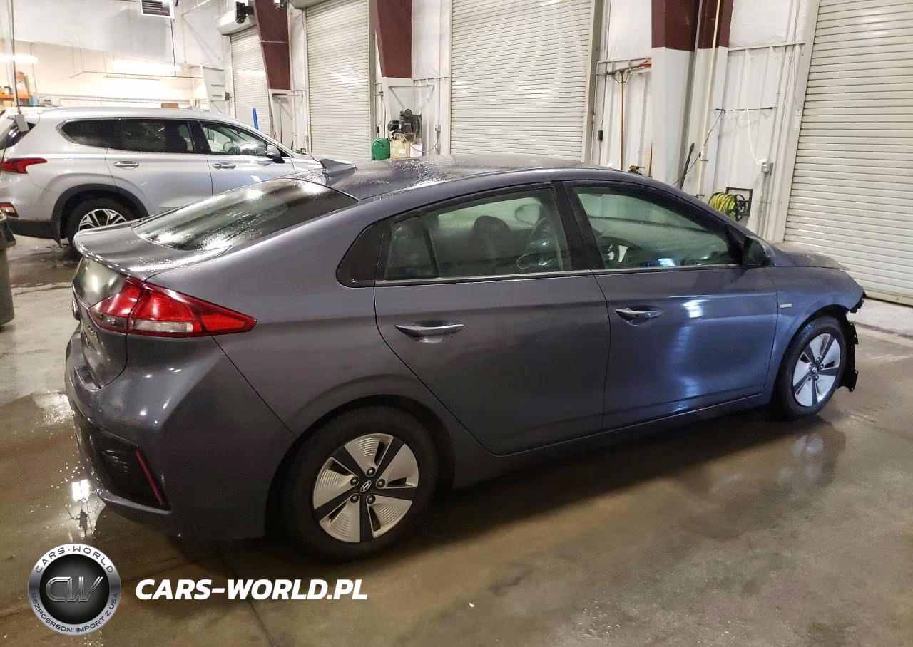 2019 Hyundai Ioniq Blue VIN:KMHC65LC8KU129366 - 3