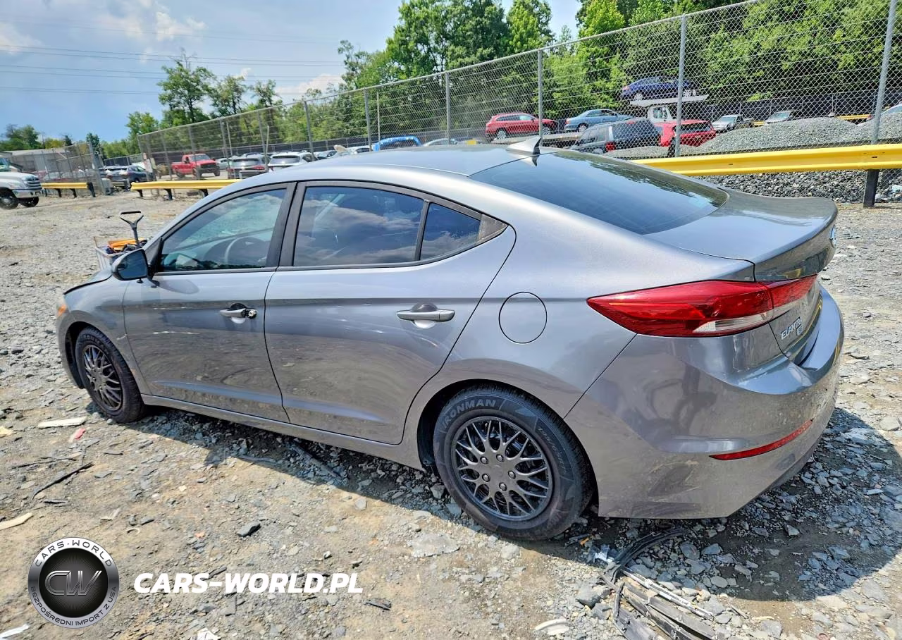 2017 Hyundai Elantra Se VIN:KMHD74LF0HU109529 - 2