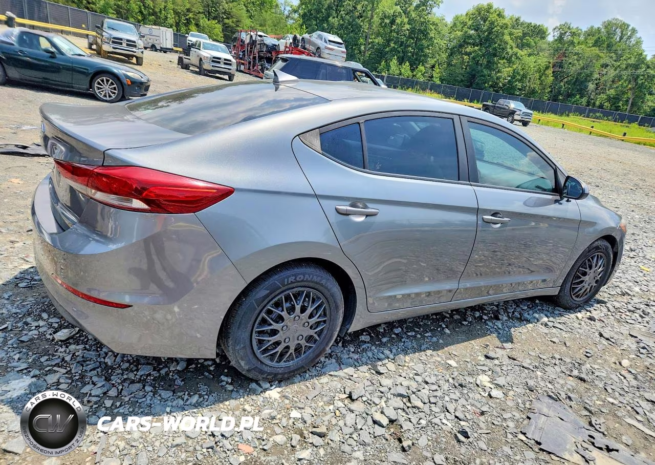 2017 Hyundai Elantra Se VIN:KMHD74LF0HU109529 - 3