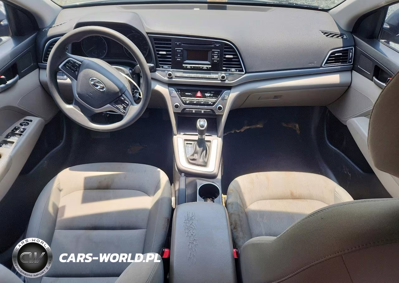 2017 Hyundai Elantra Se VIN:KMHD74LF0HU109529 - 8