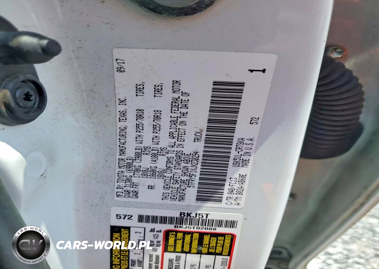 2018 Toyota Tundra Sr5 VIN:5TFRY5F1XJX230294 - 12
