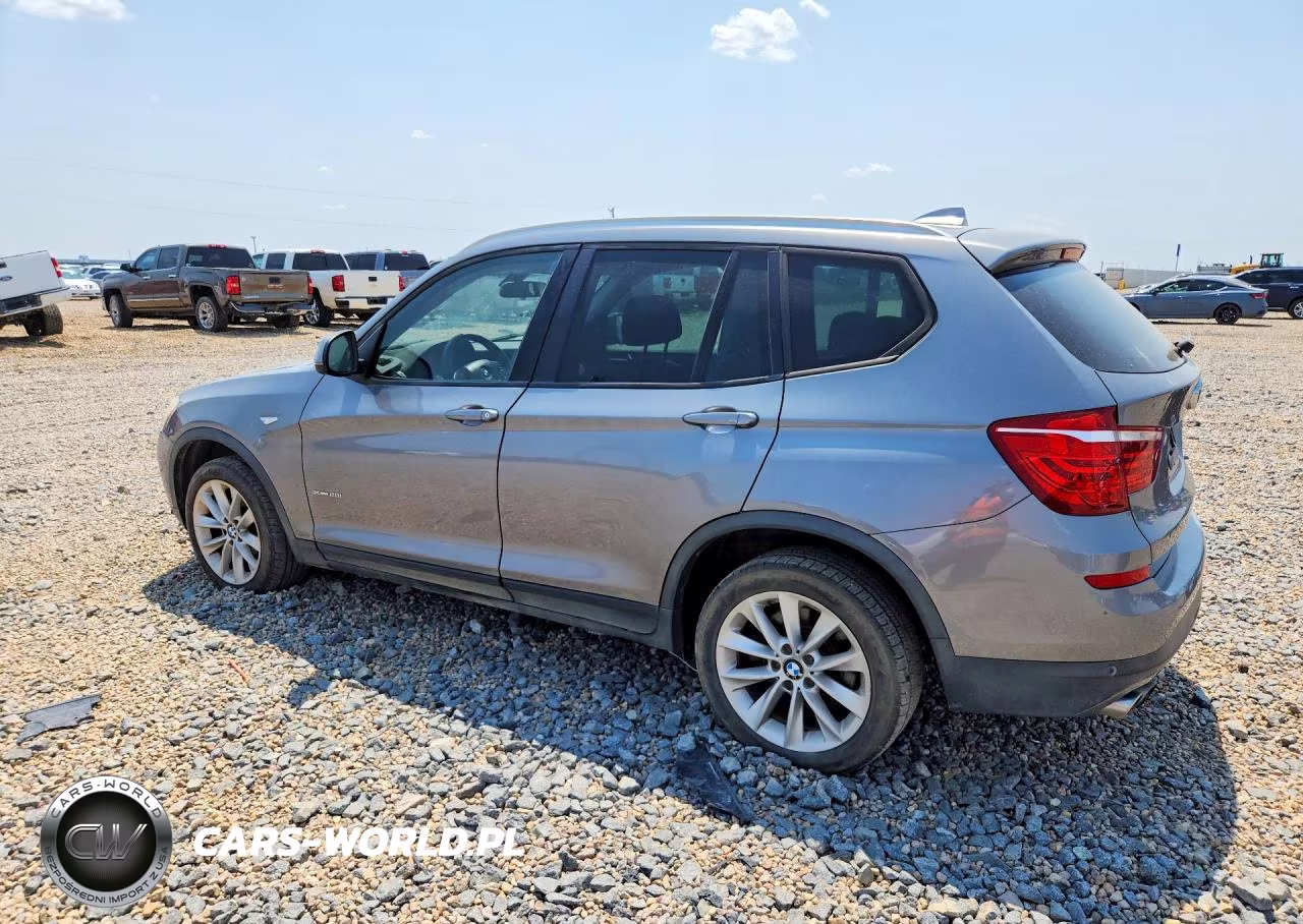 2016 BMW X3 xDrive28I VIN:5UXWX9C51G0D80463 - 2