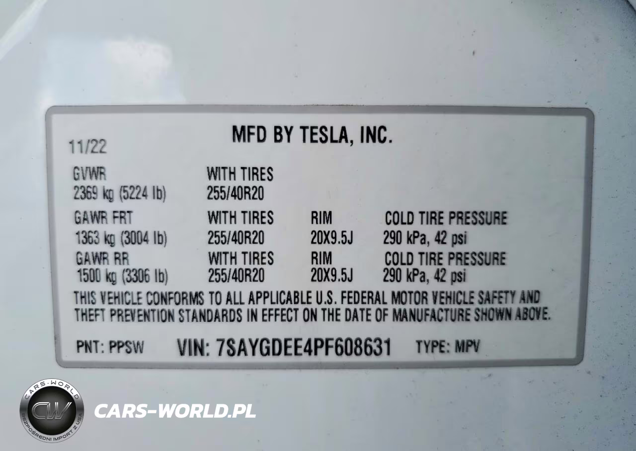 2023 Tesla Model Y VIN:7SAYGDEE4PF608631 - 13