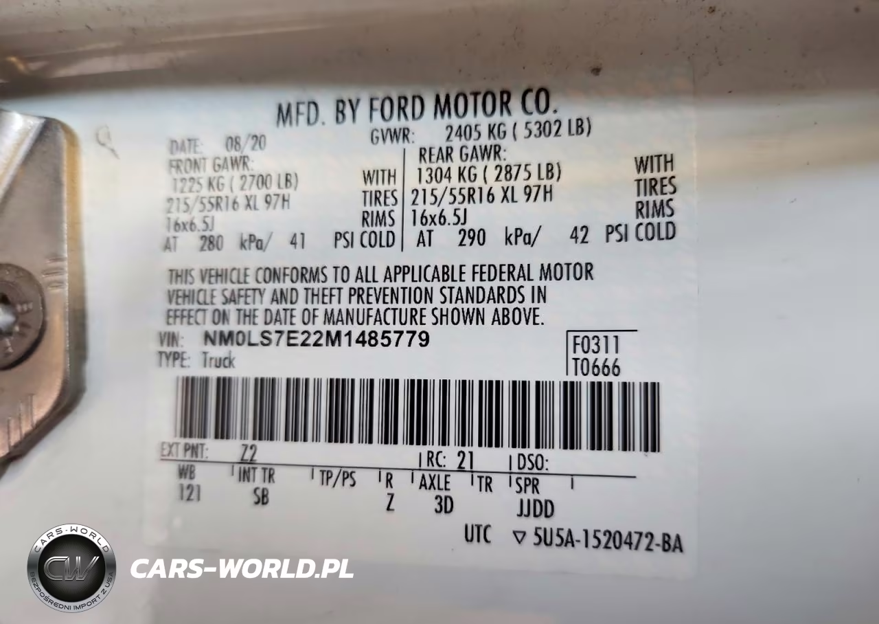 2021 Ford Transit Connect Xl VIN:NM0LS7E22M1485779 - 14