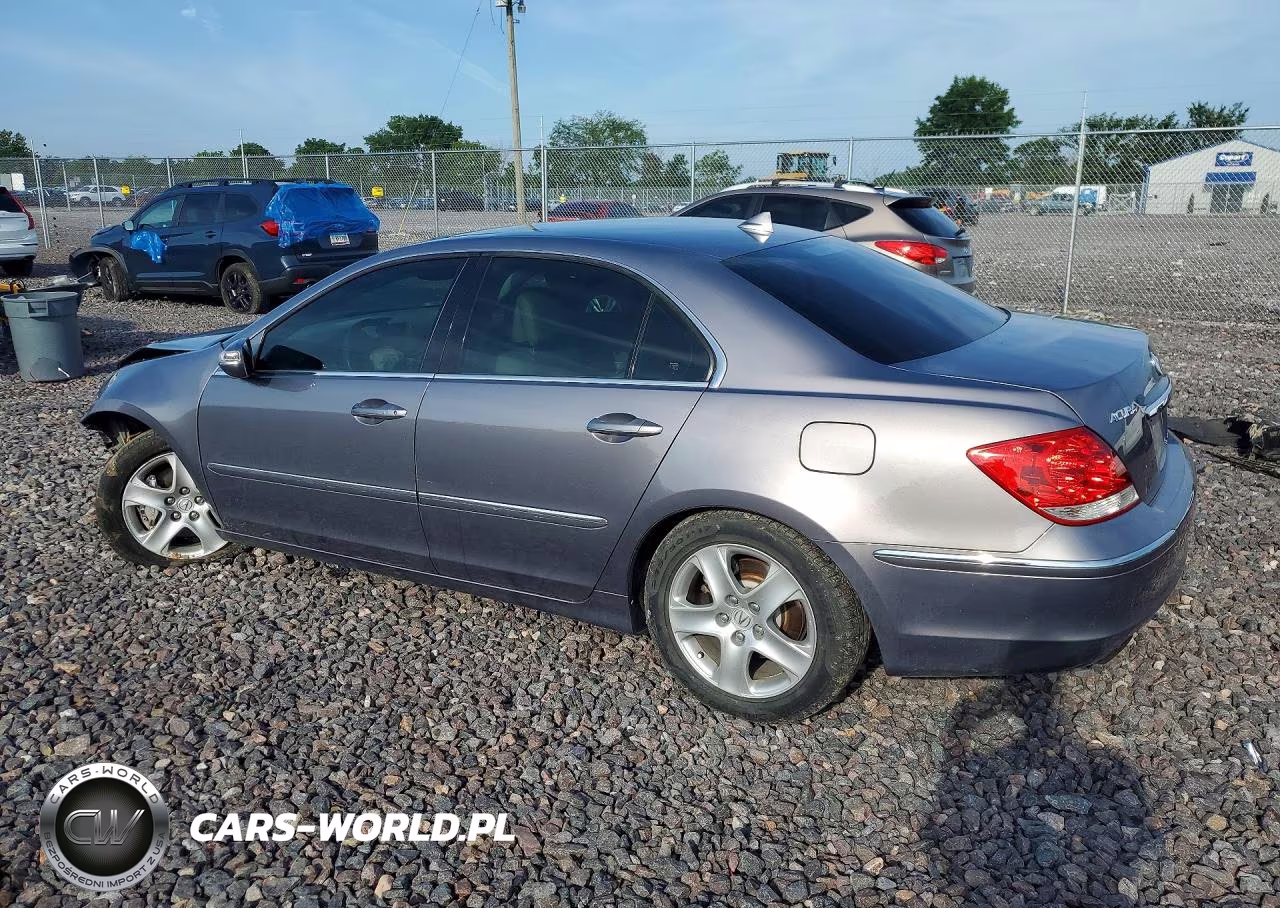 2005 Acura Rl VIN:JH4KB16535C001238 - 2